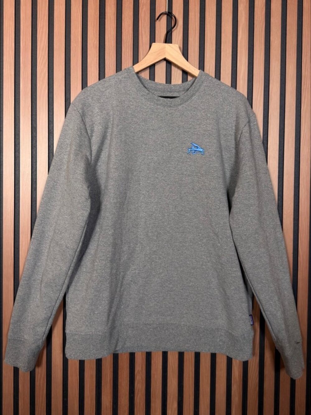 Patagonia Sweatshirt Large Mens Gray Uprisal Crewneck Pullover Heather